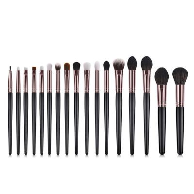 China Angular Blush Brush Set Nonirritating Comfortable Soft Fluffy Makeup 17 Pieces Skin-Friendly for sale