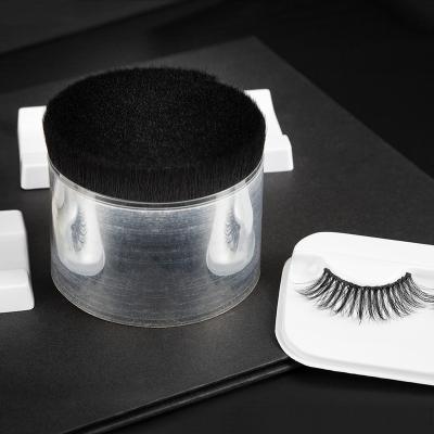 China Micro Fiber Crystal Classic Bionic Tapered PBT Filament For False Eyelashes for sale