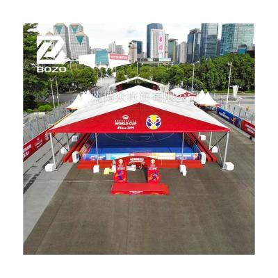 China UV resistance modern clear aluminum structure economic PVC event tents for sale in Botswana for sale