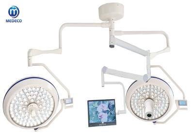 China Medical LED Operating Shadowless Lamp Double Ceiling Mounted Surgical Medical Light for sale