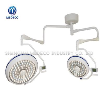 중국 Double Dome 160000 Lux Ceiling LED OT Light  Osram LED Bulb Shadowless Surgical Light 판매용