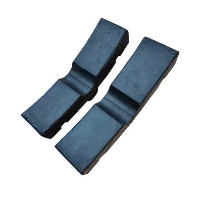 China Environmental friendly Wholesale Rail Brake Block Train Braking System Railway Brake Pads Blocks for sale