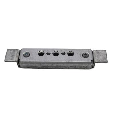 China 2021 Hot Selling Silent Iron Frame Door Base Hinge Bracket Plate Fireproof Silent Oil Free for sale