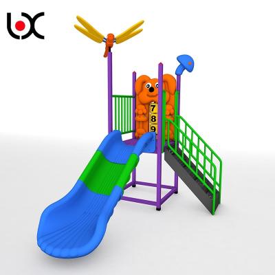 China Lovely Plaything Outdoor Tube Slides , Kids Preschoolers Modular Tube Slide for sale