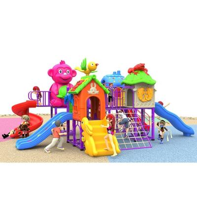 China diapositiva interior del patio de los 256cm, ahorrador grande Playsets al aire libre del espacio en venta