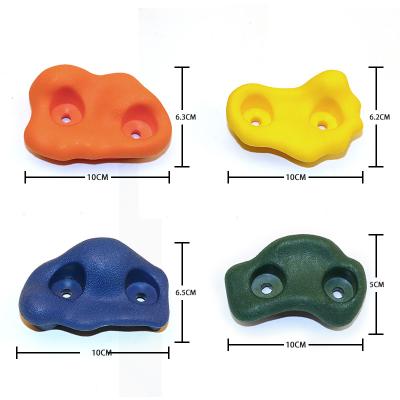 China Kids And Adults Climbing Rock Holds , Outdoor Climbing Wall Plastic Climbing Holds for sale