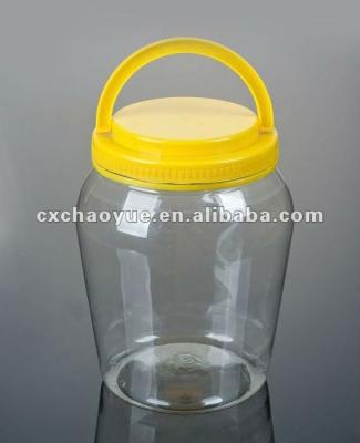 China The plastic volume 3000g of honey jars of honey for sale