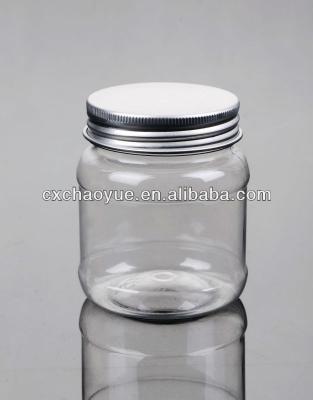 China Food 250g Wide Mouth Pet Food Jar With Aluminum Screw Top for sale