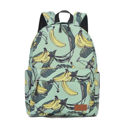 China Wholesale Fashionable Student Waterproof Backpacks Boy Girl Large Capacity Printed School Backpack Bag for sale