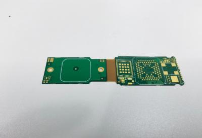 China HDI PCB rígido flexible con acabado de superficie ENIG 4 capas Fr4/Polyimida HDI 1+N+1 en venta