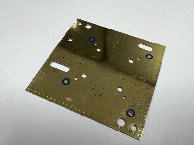 China Gold Surface CLTE XT Rogers PCB Board White Silkscreen Diverse Finishes for sale