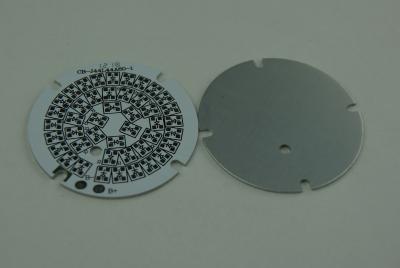 China Black Silkscreen IMS PCB With ISO 13485 2016 Certification And PCB Base Board for sale