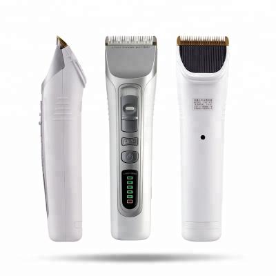 China 4 Hours Best Barber Cordless Rechargeable Hair Clipper With LED Display for sale