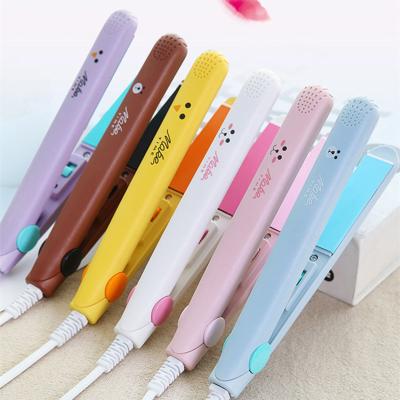 China Hotel Tourmaline Ceramic Professional Flat Iron Hair Straightener for sale