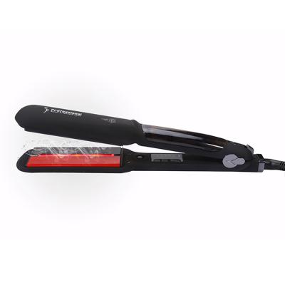 China Household Home Use Good Quality 20 Seconds Extreme Heat Steam Hair Straightener Flat Iron for sale