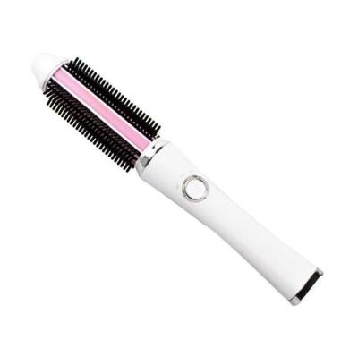 China 2020 New Design Mini Hair USB Rechargeable Hair Curler Magic Wand Wireless Curling Brush Hot Selling Cordless Curling Brush for sale