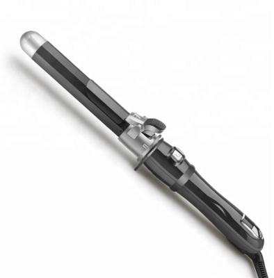 China Power On Indicator Light Curling Iron Automatic Rotating Hair Curler With Left/Right Button For Furning Hair Curl Easily for sale