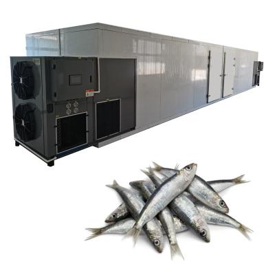 China Factory 1500 kg sardine drying machine with 384 stainless steel trays and temperature control system for sale