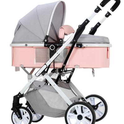 China Belecoo Casual Stroller Luxury Baby Stroller 2 in 1 with Baby Strollers OEM En1888 Customized Aluminum Frame Logo Packing Wheels for sale