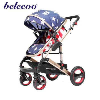 China Belecoo Brand 2017 High Quality Safety Cotton Baby - Doll Pram Walker With EN1888 Child Pram for sale