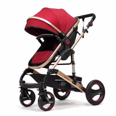 China Carry Baby High OEM Landscape Design Baby Stroller 2 in 1pram Manufacturing 535-Q3 for sale