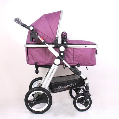 China New high quality high landscape canvas baby stroller for sale