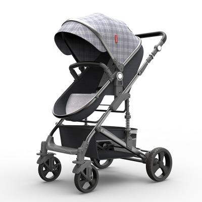 China Carry Baby China Wholesale Aluminum Frame High Landscape Baby Stroller for sale