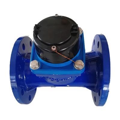 China DN100 Cast Iron Cast Iron Agricultural Irrigation Water Flow Meter for sale