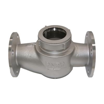 China High Performance Flange Connection Stainless Steel Accessories Water Meter Spare Parts for sale