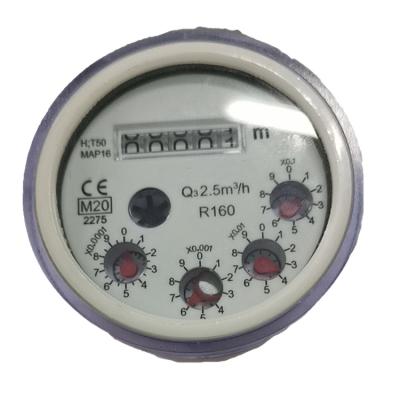 China High Performance R160 Semi Dry Liquid Washer Multijet Water Meter Mechanism for sale