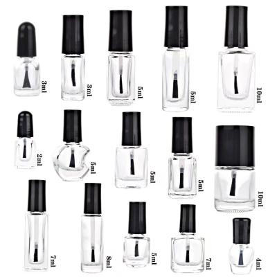 China Round Empty Nail Polish Bottles Empty Fingernail Polish Bottles for sale