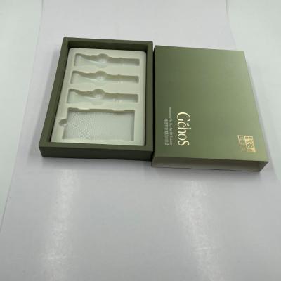 China Custom Logo  Environmental Protection Packaging Art Paper Box Skin Care Cosmetic Packaging Box for sale