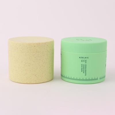 China PLA 100% reciclável do PCR dos recipientes cosméticos biodegradáveis do trigo de 2oz 3oz 8oz à venda