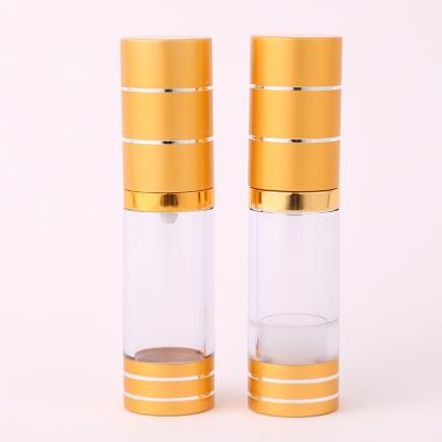 Chine Bouteille privée d'air cosmétique en plastique vide de pompe d'huile essentielle de l'emballage 15ml 30ml 50ml à vendre