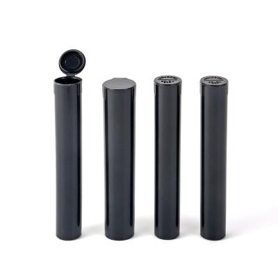 China Custom Pop Top Plastic Pop Black Pop Tubes Squeeze Sides Tube Heat Transfer Printing Labeling Child Resistant Bottle Tubes for sale