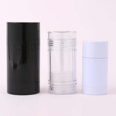 China Custom Empty Black 15ml 30ml 50ml 70ml 75ml Portable Plastic Roll on Body Fragrance Deodorant and Antiperspirant Stick Deodorant for sale