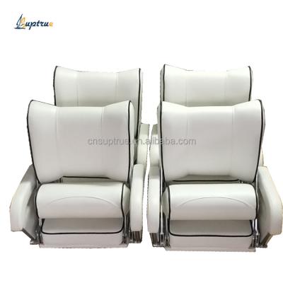 China Marine Boat Yacht Double Captain's Seat Steering Yacht Boat Swivel Seat In Stock for sale