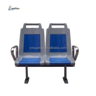 China Simple Color Minus Pattern Bus Seat With Armrest VIP Auto Coach Business Bus Ferry Passenger Seat for sale