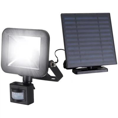 China Outdoor Garden Changrong Solar Power Rechargeable Motion Sensor Wall Light Battery Sensor Light for sale