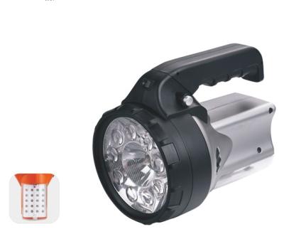 China Hot Sale Rechargeable Portable Led Torch Light 6V Battery Torch Light 6V Portable Led Light for sale