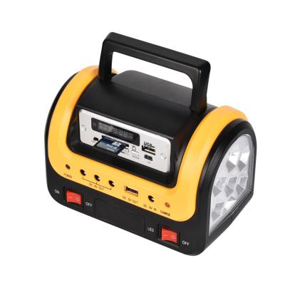 China Solar Power Portable Rechargeable Bank Portable MP3 Radio Lighting Charging for Mobile, USB Port Customized Fast Support 1 Changrong Charging for sale