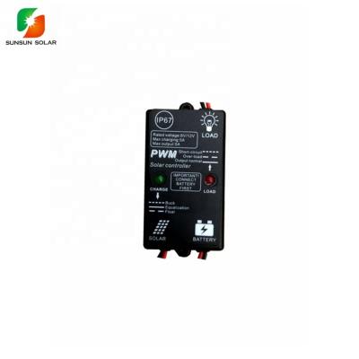 China Mini Solar Charger Controller Hot Sale Products 6V 12V 6A Regulator Charge Controller for sale