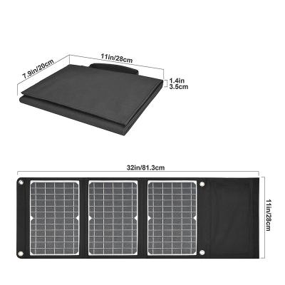 China 20 watt monocrystalline cells monocrystalline battery charger folding solar panel for solar for sale