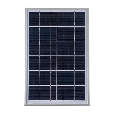 China Wholesale Aluminum Frame Glass Laminated Poly 6 Volt 6 Watt Photovoltaic Solar Panel 6W for sale