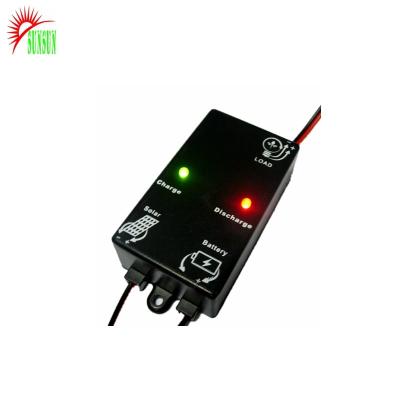 China IP68 Waterproof IP68 12V 1A Mini PWM Charging Waterproof Smart Solar Controllers for sale