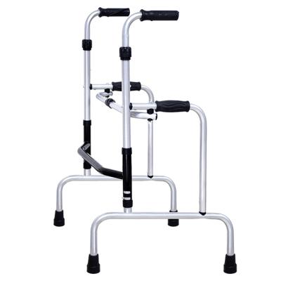 China Portable adjustable height aid collapsible folding walking rehabilitation threapy for disabled walker and elderly for sale