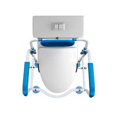 China Modern Anti-rollover Adjustable Toilet Free Punch Elder Armrest for sale