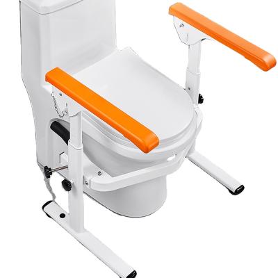 China Durable Folding Height Adjustable Safety Adjustable Frame Bar Grab Toilet Handrail For The Elderly for sale