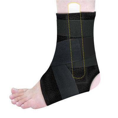 China Pain Relief Sports Ankle Support Brace Ankle Sleeve Wrap Protector Orthopedic Adjustable Foot Splint for sale