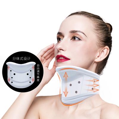 China Adjustable Breathable Adjustable Waist Collar Support Brace Rigid Hard Cervical Orthosis With Soft Foam for sale